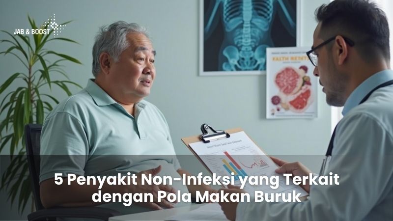 5 Penyakit Non-Infeksi yang Terkait dengan Pola Makan Buruk