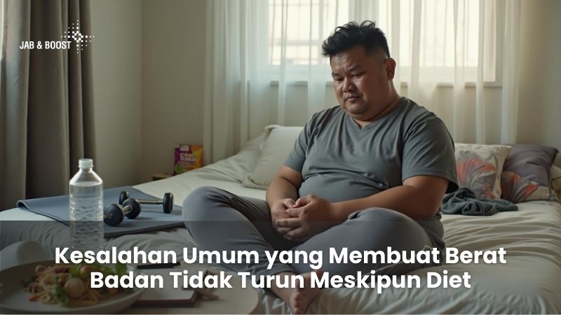 Kesalahan Umum yang Membuat Berat Badan Tidak Turun Meskipun Diet