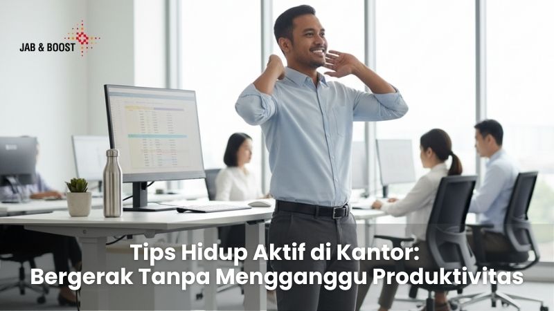 Tips Hidup Aktif di Kantor Bergerak Tanpa Mengganggu Produktivitas