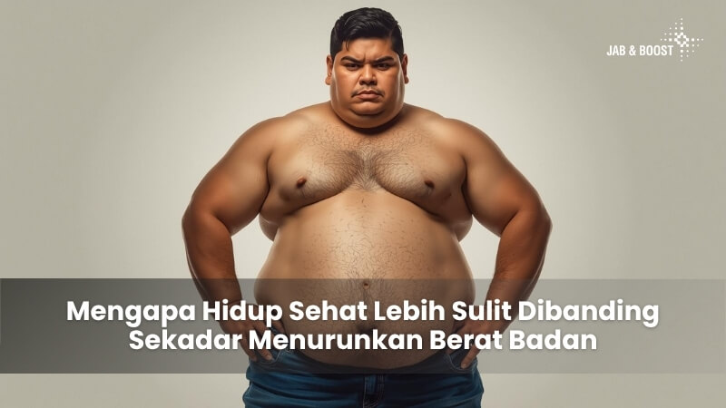 Mengapa Hidup Sehat Lebih Sulit Dibanding Sekadar Menurunkan Berat Badan