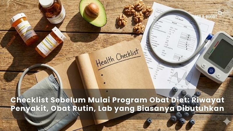 Checklist Sebelum Mulai Program Obat Diet_ Riwayat Penyakit, Obat Rutin, Lab yang Biasanya Dibutuhkan