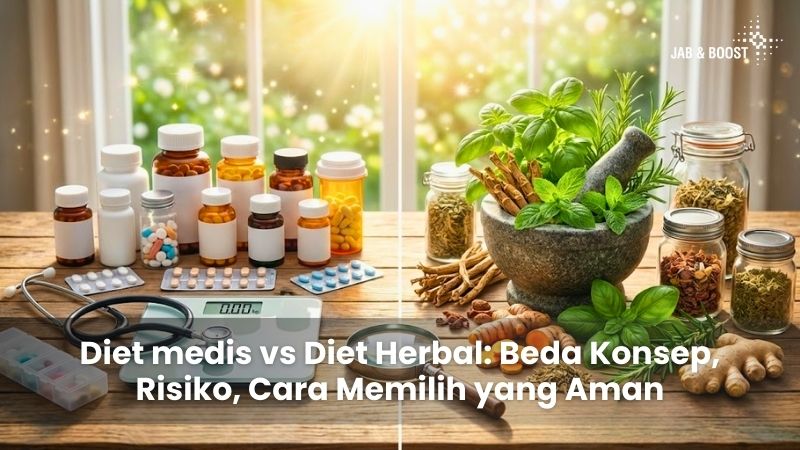 Diet medis vs Diet Herbal_ Beda Konsep, Risiko, Cara Memilih yang Aman
