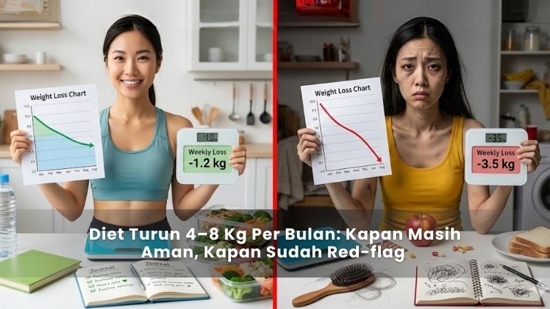 Diet turun 4–8 kg per bulan_ kapan masih aman, kapan sudah red-flag