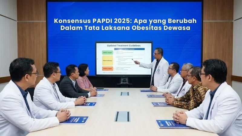 Konsensus PAPDI 2025: Apa yang Berubah dalam Tata Laksana Obesitas Dewasa