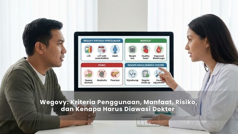 Wegovy: Kriteria Penggunaan, Manfaat, Risiko, Dan Kenapa Harus Diawasi Dokter
